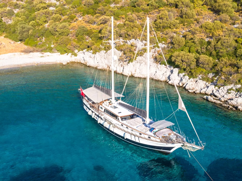Grand Sailor gulet Marmaris yat kiralama mavi yolculuk