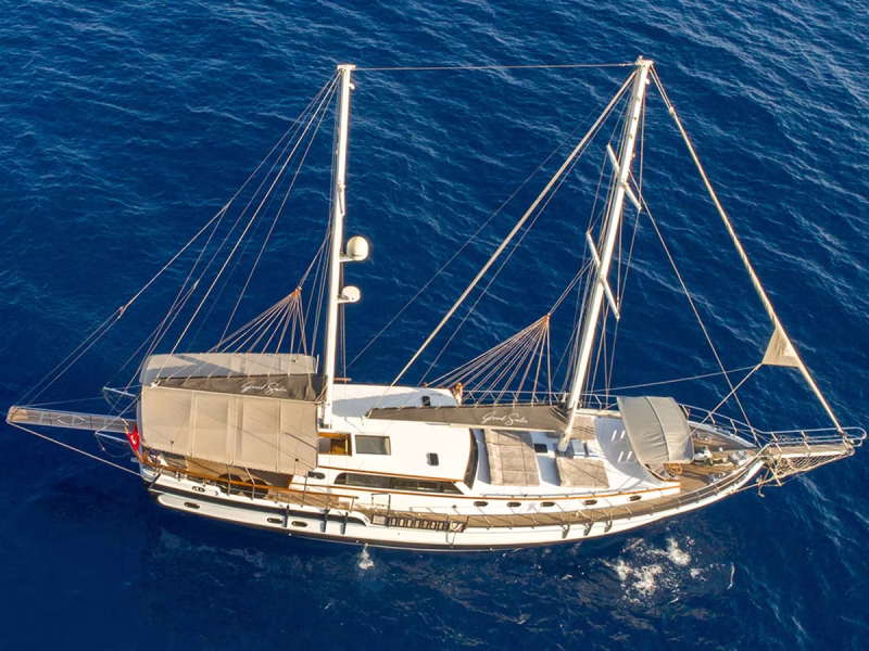 Grand Sailor gulet Marmaris yat kiralama mavi yolculuk