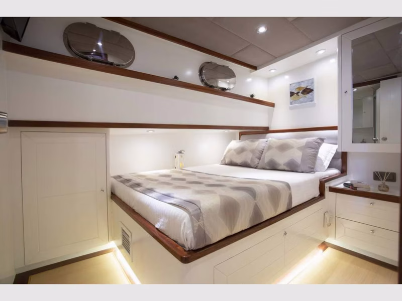 Grand Sailor gulet iç mekan double kabin geniş açı