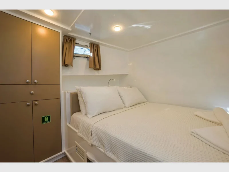 Holiday 5 gulet iç mekan double kabin