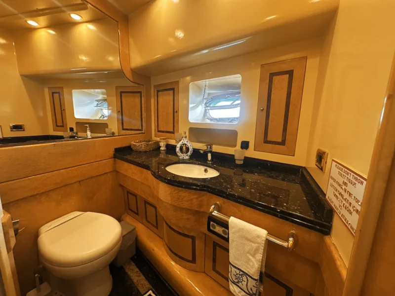 Ser-1 motoryat iç mekan baş VIP kabin banyo
