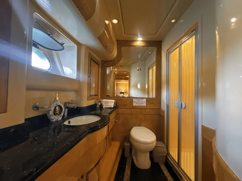 Ser-1 motoryat iç mekan iskele twin kabin banyo