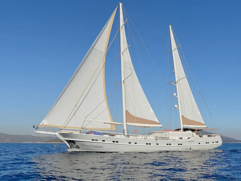 Queen of Salmakis gulet lüks yat kiralama Bodrum